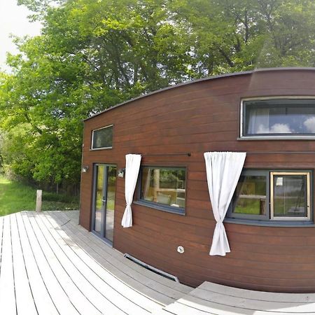 La Tiny House Terra Nostra Lägenhet Saint-Bazile Exteriör bild
